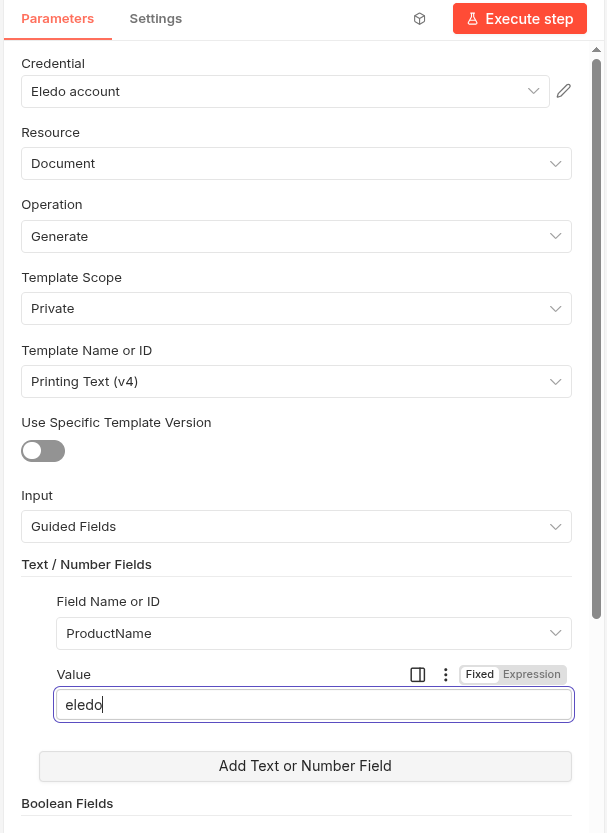 Mapping Text Value