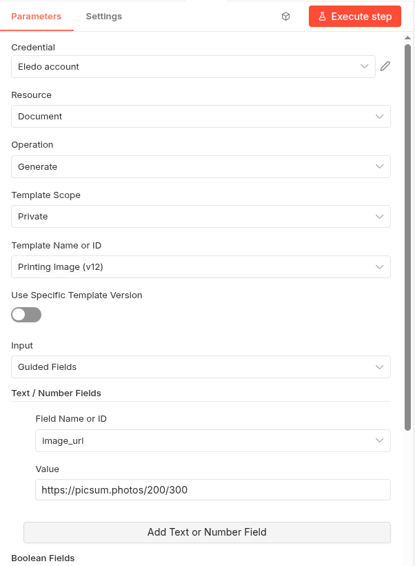 Mapping image URL